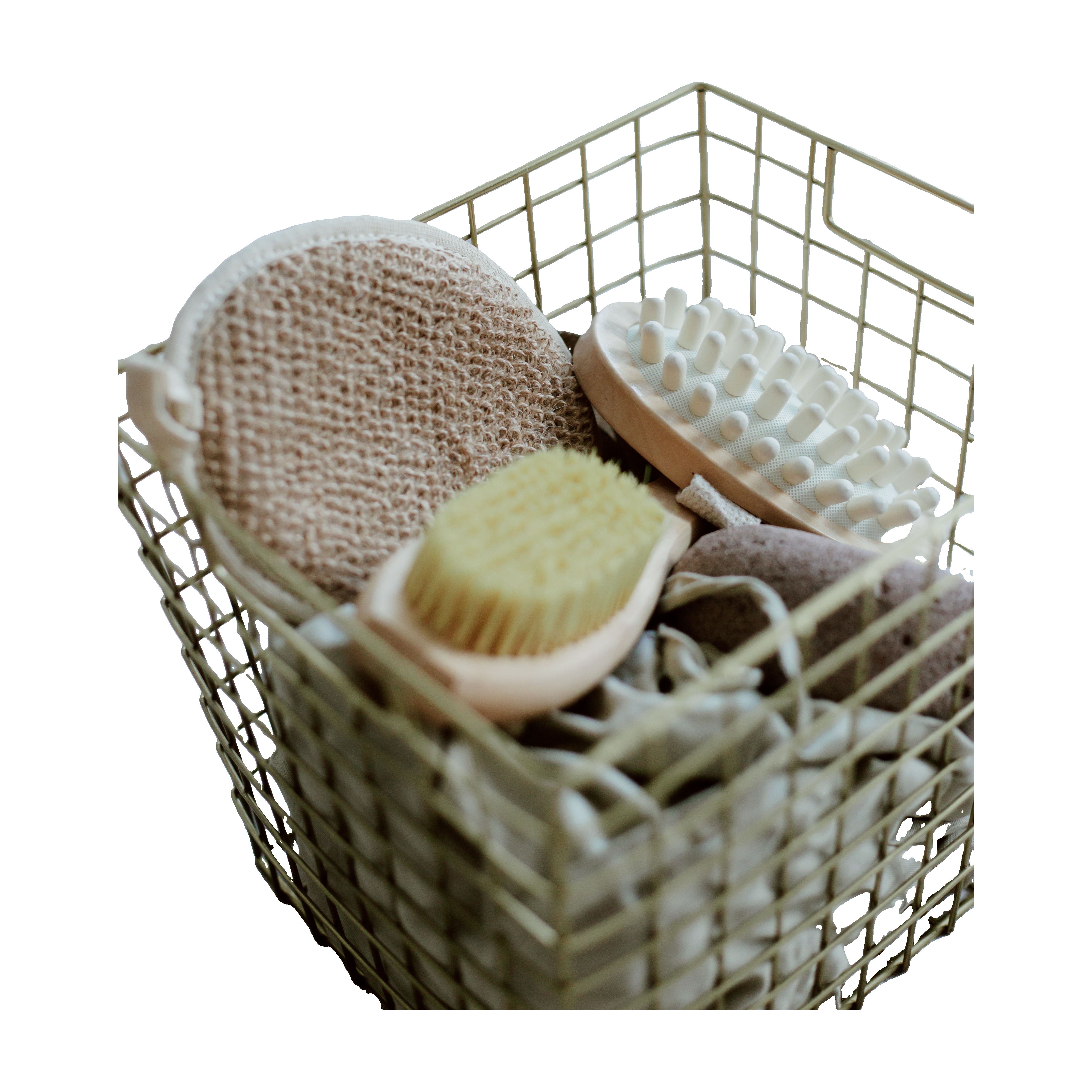 Processed wire basket product asset created by pixBot Hero