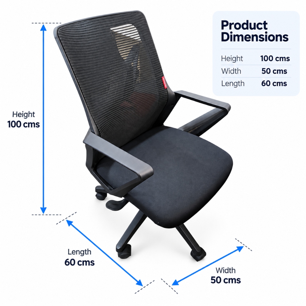 Product Dimensions Infographic